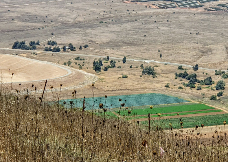  Wzgórza Golan – styk granic Izraela, Libanu i Syrii