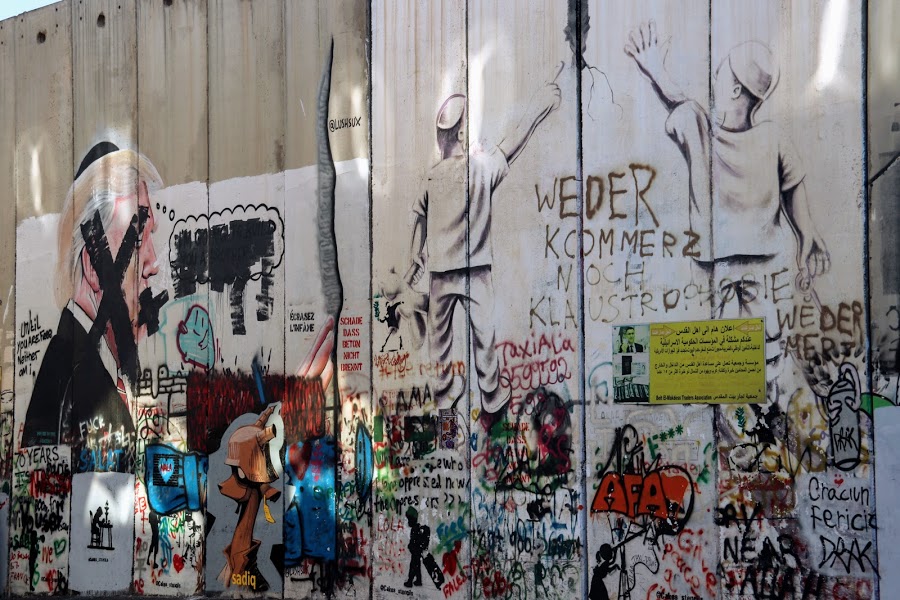 Betlejem mur Banksy