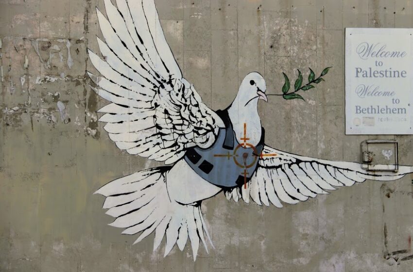  #13 Banksy w Betlejem, czyli Make hummus not walls…