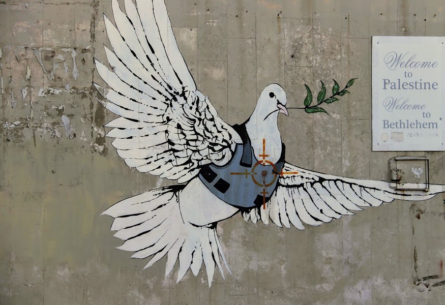 Banksy w Betlejem